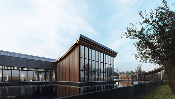 Render fotorealistico del Greenland Hong Kong