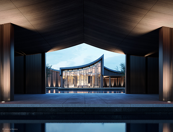 Render fotorealistico del Greenland Hong Kong