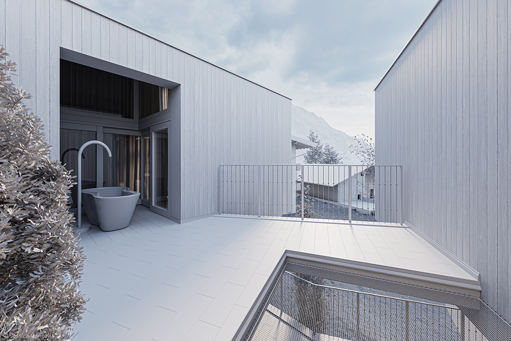 Fasi di lavoro della modellazione delle Green Suite