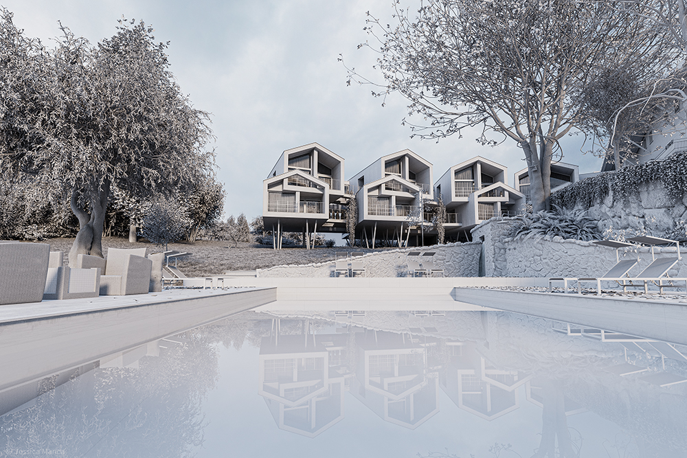 Fasi di lavoro della modellazione delle Green Suite