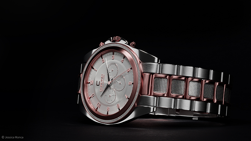 Modellazione 3d di un orologio e rendering still life