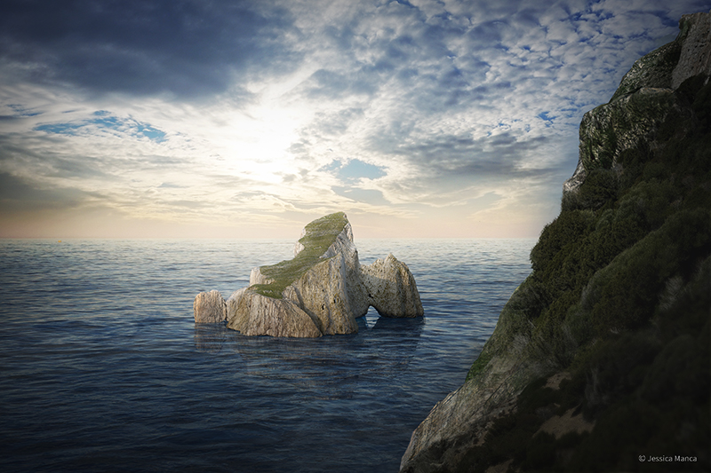 Pan di Zucchero. Ricostruzione tridimensionale di una porzione di costa della Sardegna