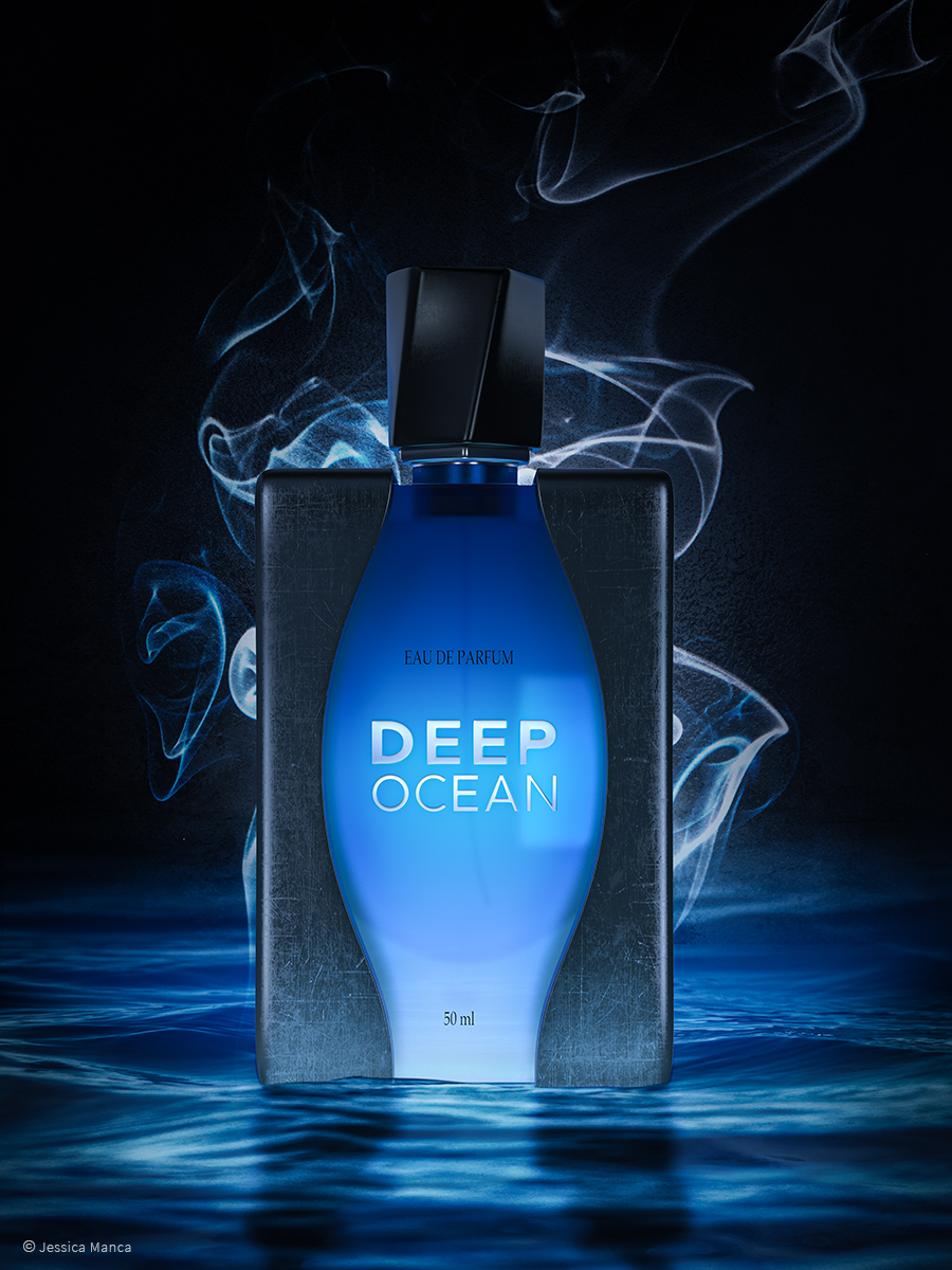 Modellazione 3d e restituzione grafica di un profumo di ideazione personale