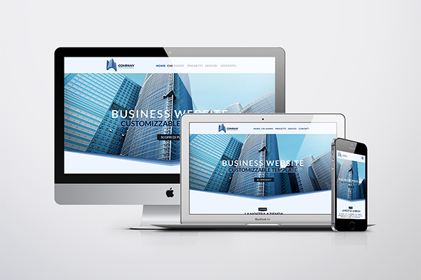 Template per sito vetrina aziendale